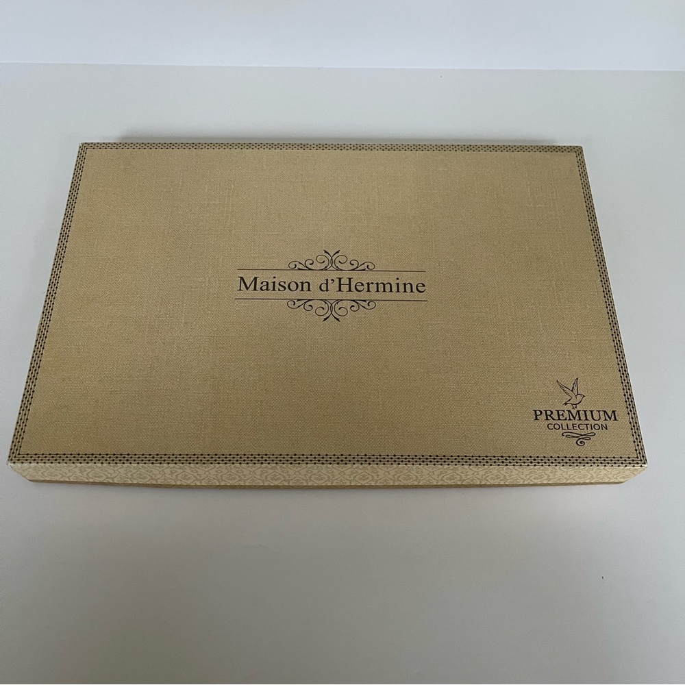 Maison d' Hermine Premium 100% Combed Cotton Chef Apron New in gift box pastries - Picture 9 of 9